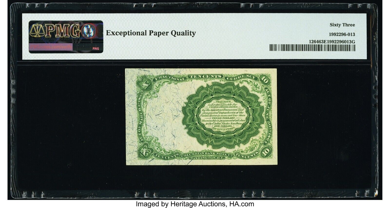 FR. 1264 10 Cent Fifth Issue b