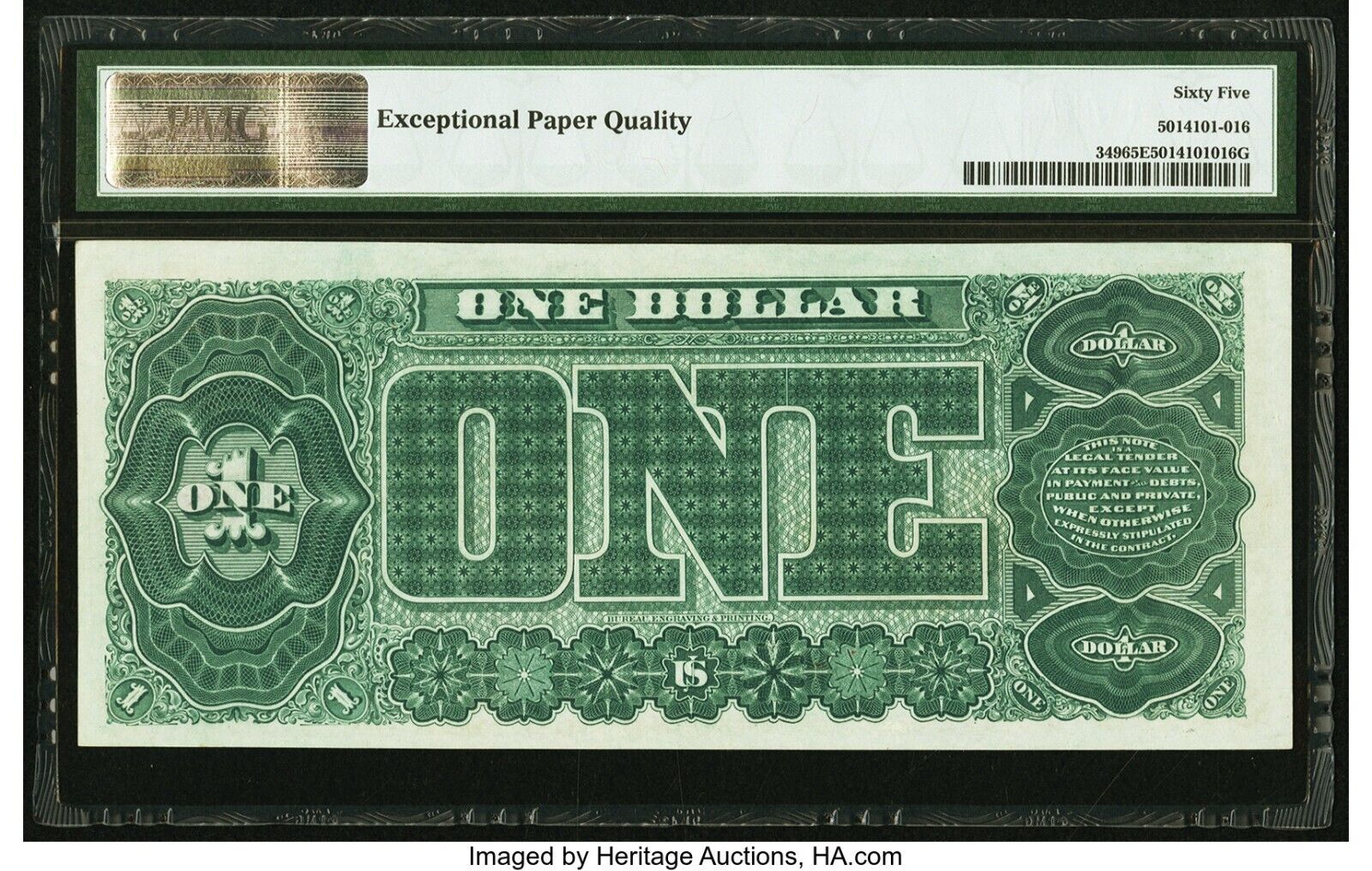 FR.349 1890 $1 Treasury Note b